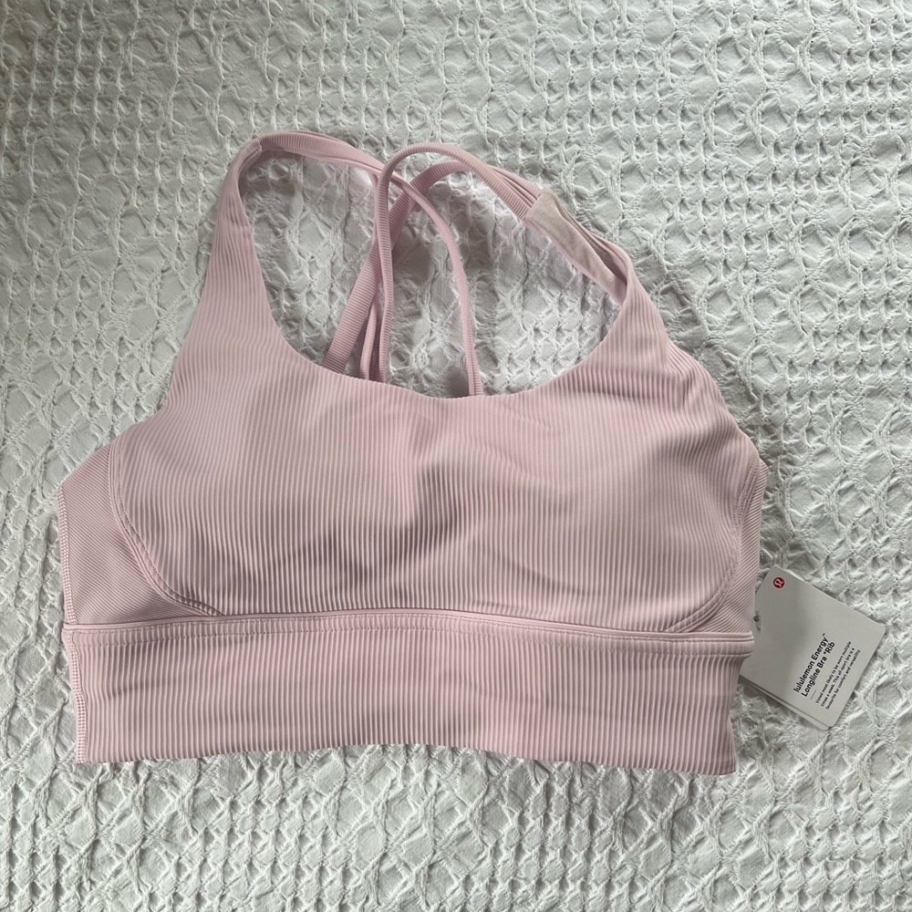 Lululemon Energy Longline Bra *Ribbed